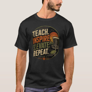 Camiseta Treinador Moderno de DiscGolf Vintage