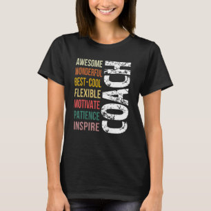 Camiseta Treinador Obrigado Incrível