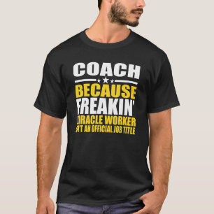 Camiseta Treinador Para Colega De Trabalho