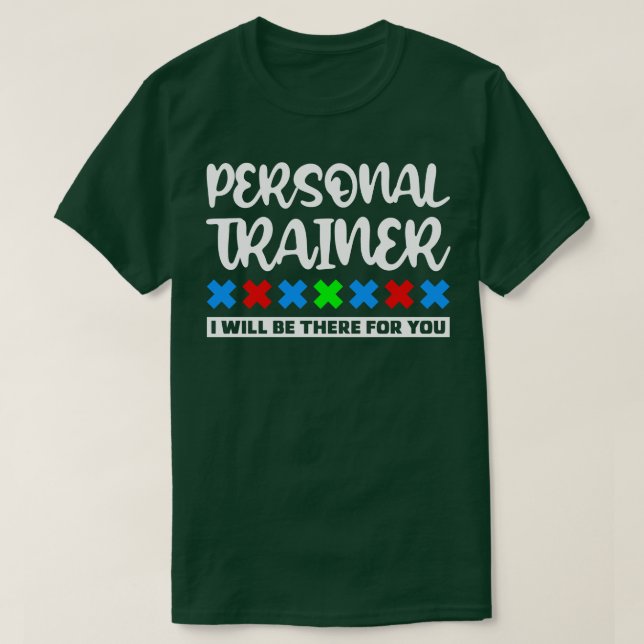 Camiseta Treinador pessoal (Frente do Design)