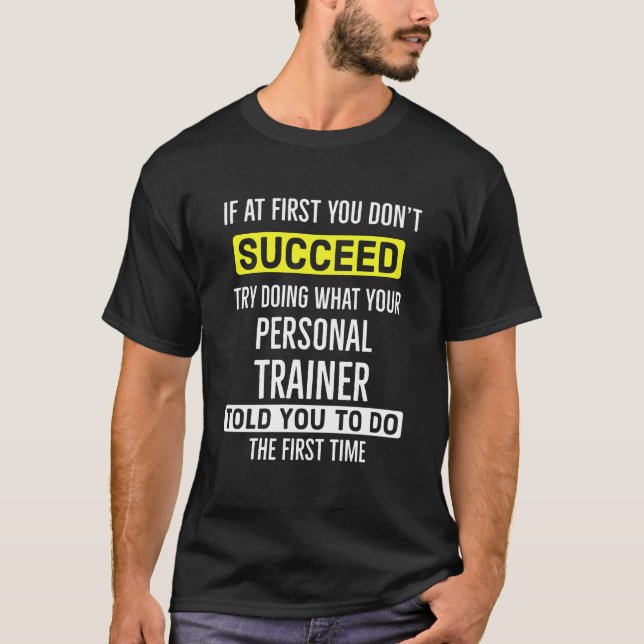 Camiseta Treinador pessoal (Frente)