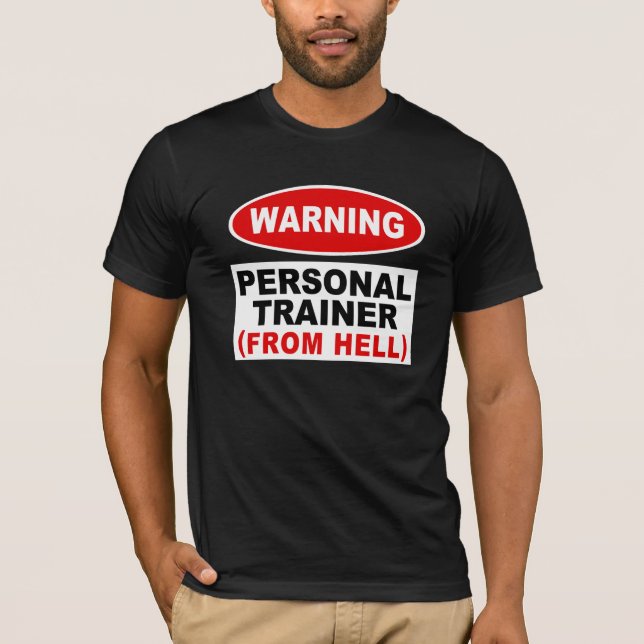 Camiseta Treinador Pessoal Do Inferno (Frente)
