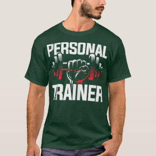 Camiseta Treinador Pessoal do Workout Gift Dumbbell