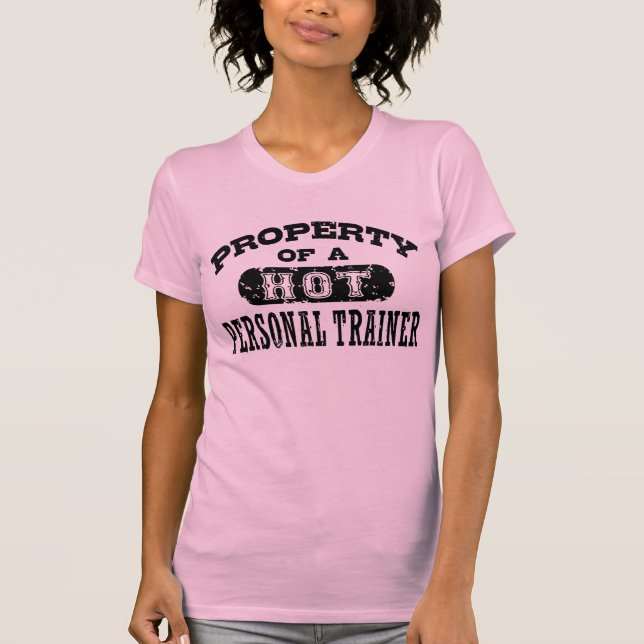 Camiseta Treinador Pessoal Engraçado (Frente)