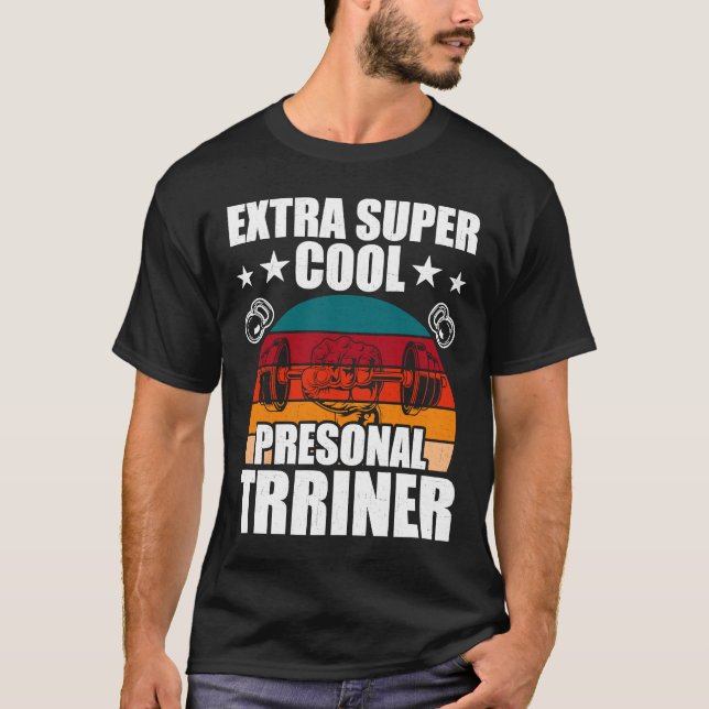 Camiseta Treinador Pessoal Hábito de Construção de Arco (Frente)