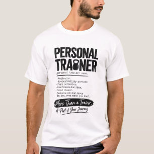 Camiseta Treinador Pessoal Motivador Coach de Fitness