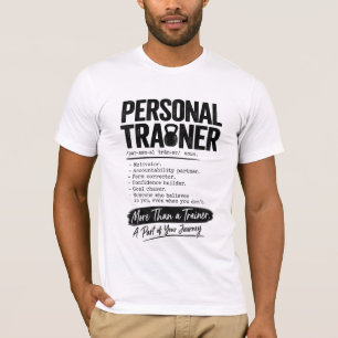 Camiseta Treinador Pessoal Motivador Coach de Fitness