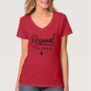 Camiseta Treinador Pessoal Motivar Transformar Fitness