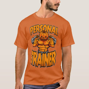 Camiseta Treinador Pessoal Pumpkin Kettlebell