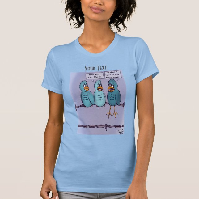 Camiseta Treinador Voador Mulheres (Frente)