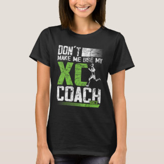Camiseta Treinador XC Maratonista de Maratonista em Corrida