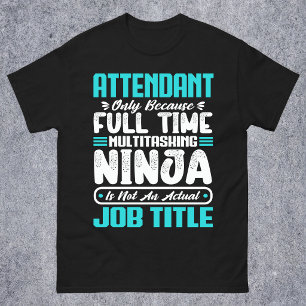 Camiseta Treinadores de Multitarefa de Atendente Habilidade