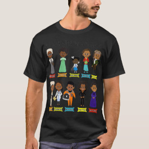 Camiseta Treinadores do Orgulho Mês da História Negra Mulhe