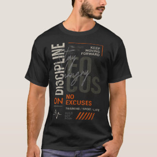 Camiseta Treinamento de Academia Disciplina Yoga Esporte Ex