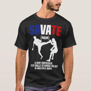 Camiseta Treinamento de Autodefesa Savate Gear Artes Marcia