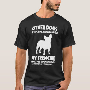 Camiseta Treinamento de cães Motive French Buldog