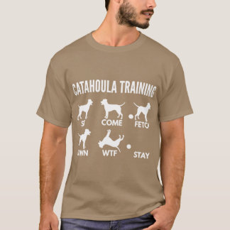 Camiseta Treinamento de Cão Leopardo Catahoula truques de C