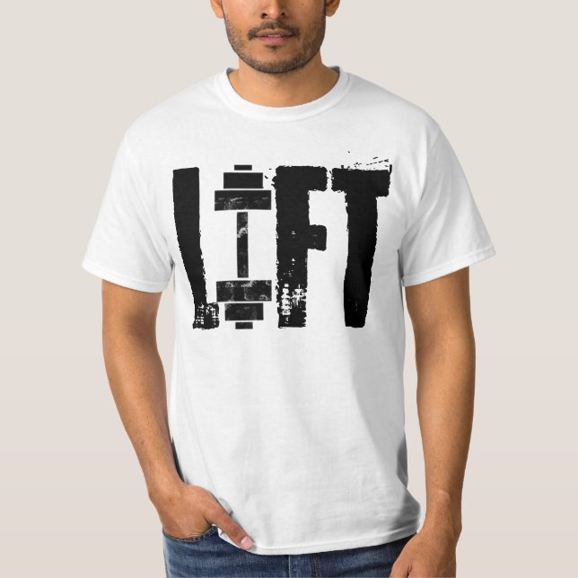 CAMISETA TREINAMENTO DE LEVANTAMENTO E GIM (Frente)