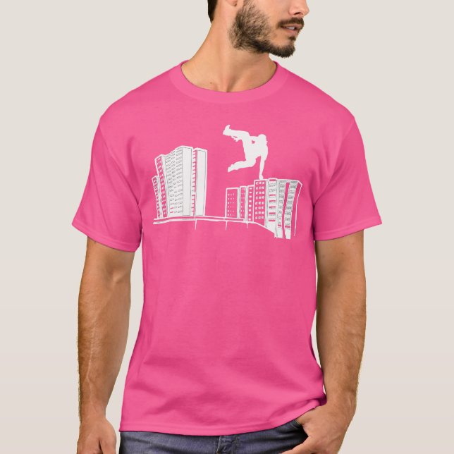 Camiseta Treinamento de Parkour (Frente)