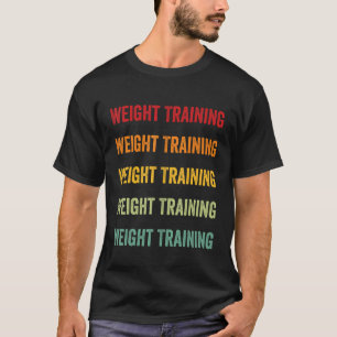Camiseta Treinamento de Peso Treinamento Hobbyist Rainbow