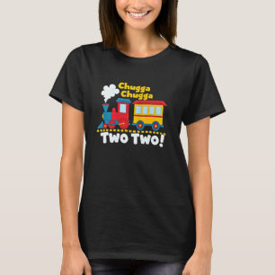 Camiseta Treinamento de segundo aniversário - Chugga Chugga