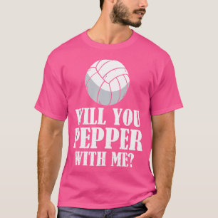 Camiseta Treinamento De Voleibol De Praia Você Vai Pimenta 
