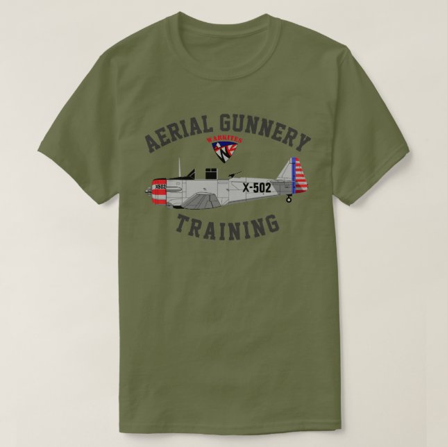 Camiseta Treinamento do Gunnery de Warkites AT-6 (Frente do Design)