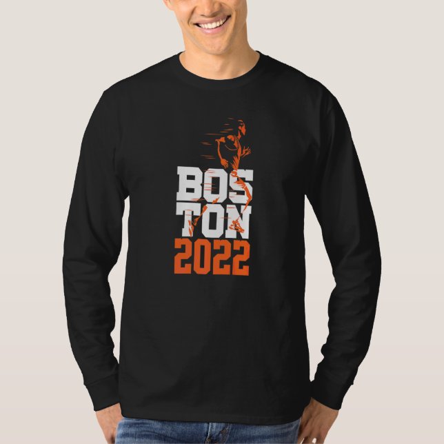 Camiseta Treinamento e qualificação da maratona em Boston 2 (Frente)