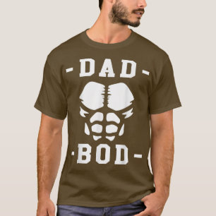 Camiseta Treinamento em Bacalhau do Pai do Mens - Gym Dadd