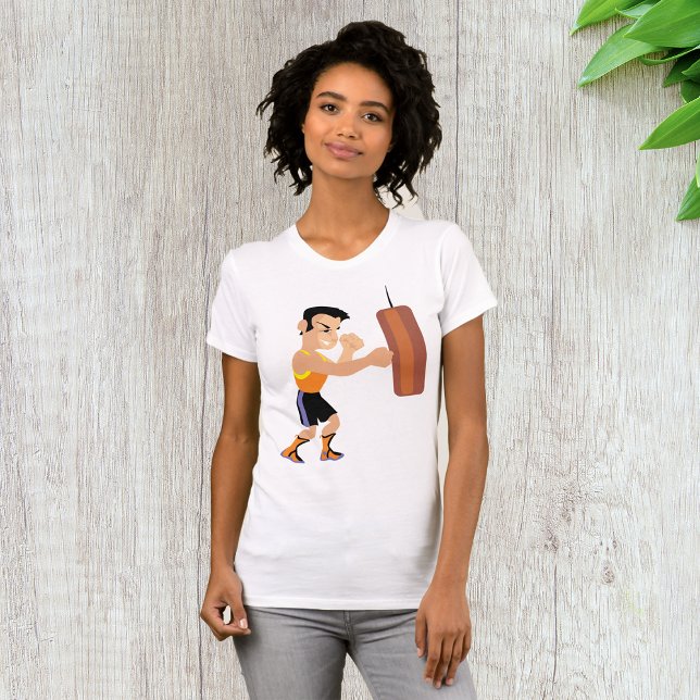 Camiseta Treinamento em Boxer com Saco de Punção (Criador carregado)