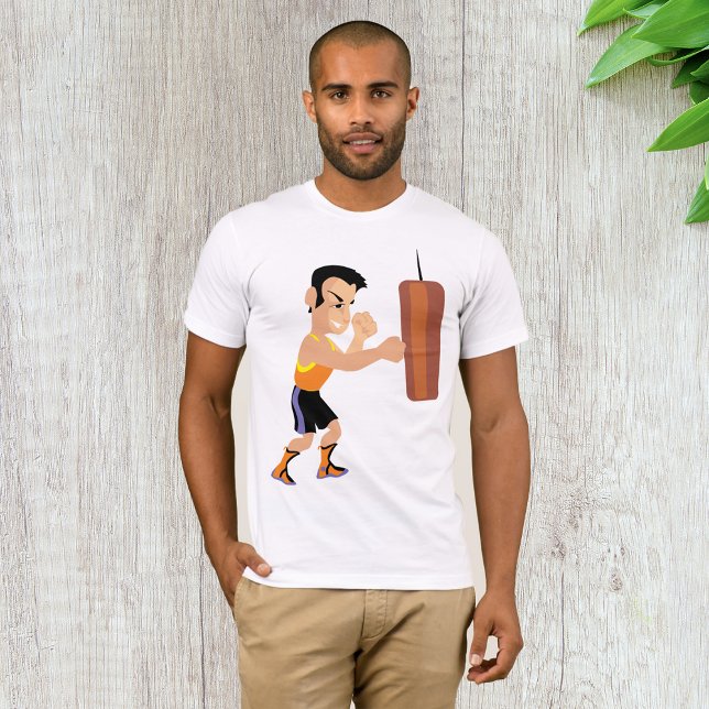 Camiseta Treinamento em Boxer com Saco de Punção (Criador carregado)