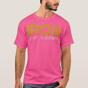 Camiseta Treinamento em Gym na malhação Peso da construção