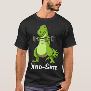 Camiseta Treinamento em Gym para Malhação do Dinossauro T-R