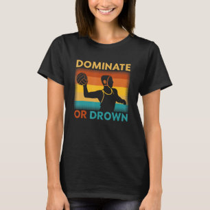 Camiseta Treinamento em Jogo de Waterpolo com Design Furios