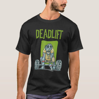 Camiseta Treinamento em Peso de Elevação Zombie T