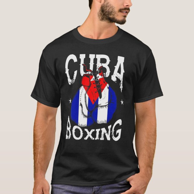 Camiseta Treinamento em Treinamento em Boxing em Cuba (Frente)