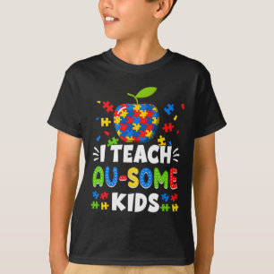 Camiseta Treinamento Especial I Ensina Crianças Au-some Rai