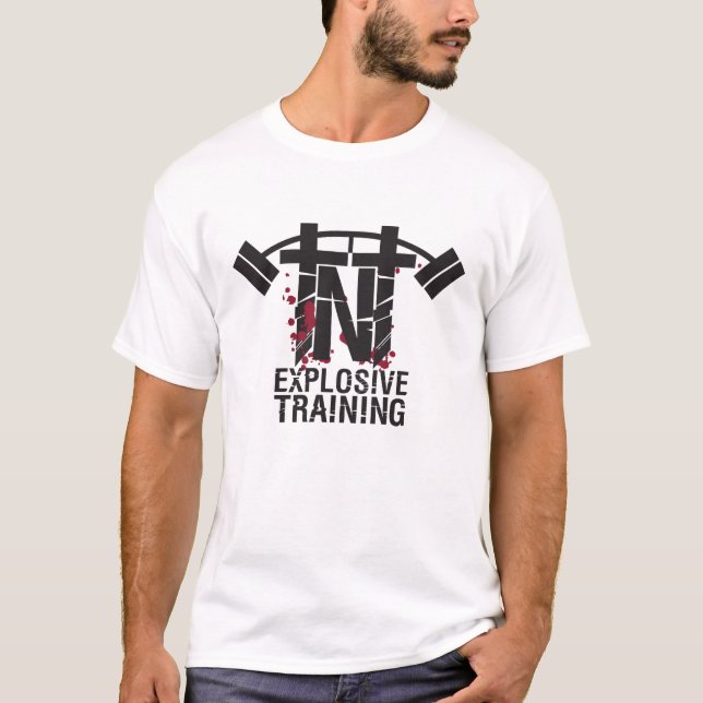 Camiseta Treinamento explosivo de TNT (Frente)