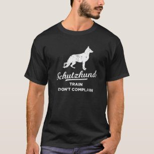 Camiseta Treinamento Não Reclamar Treinador de Cachorro Sc