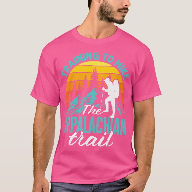 Camiseta Treinamento Para Ir Ao Caminho Da Montanha Appalac (Frente)