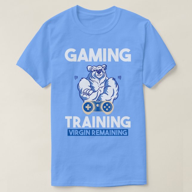 Camiseta Treinamento para jogos Virgem 1 (Frente do Design)