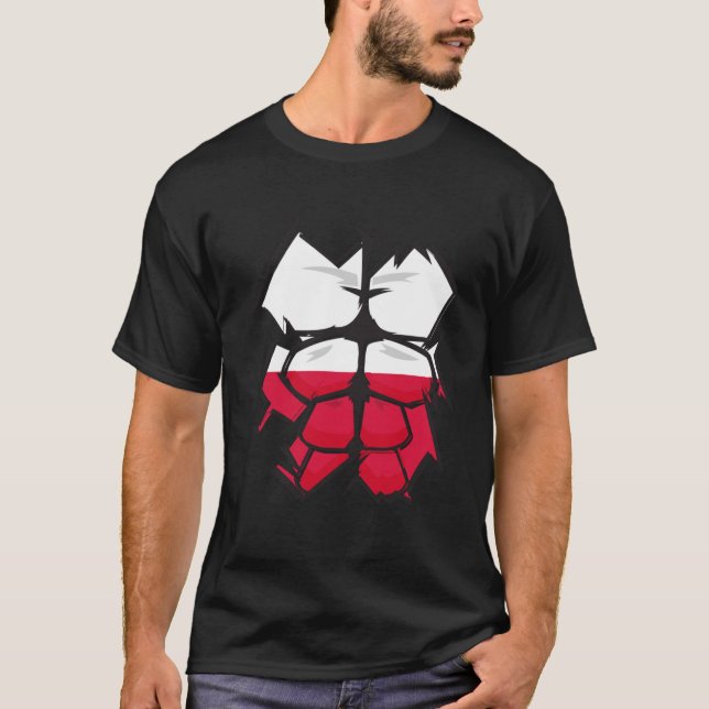 Camiseta Treinamento Polonês em Sexto Pacote (Frente)