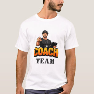 Camiseta 🏆 Treinamento Profissional de Esportes da Equipe