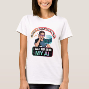 Camiseta Treinando Minha Cotação Artificial de Inteligência