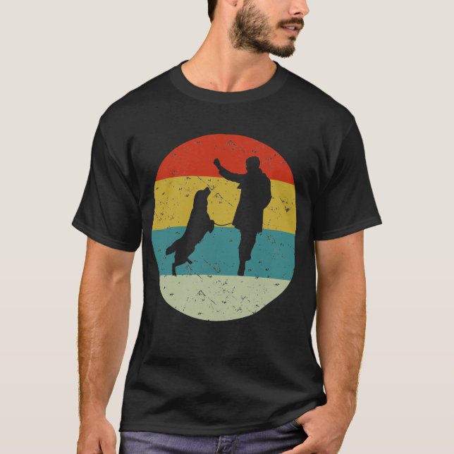 Camiseta treinar o meu cão (Frente)