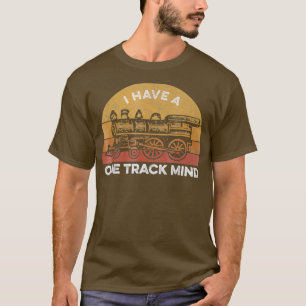 Camiseta Treinar T para Homens Eu Tenho Uma Mente Única