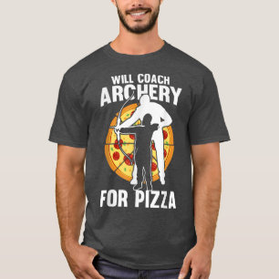 Camiseta Treinará Archery Para Pizza - Arquivo De Arco C