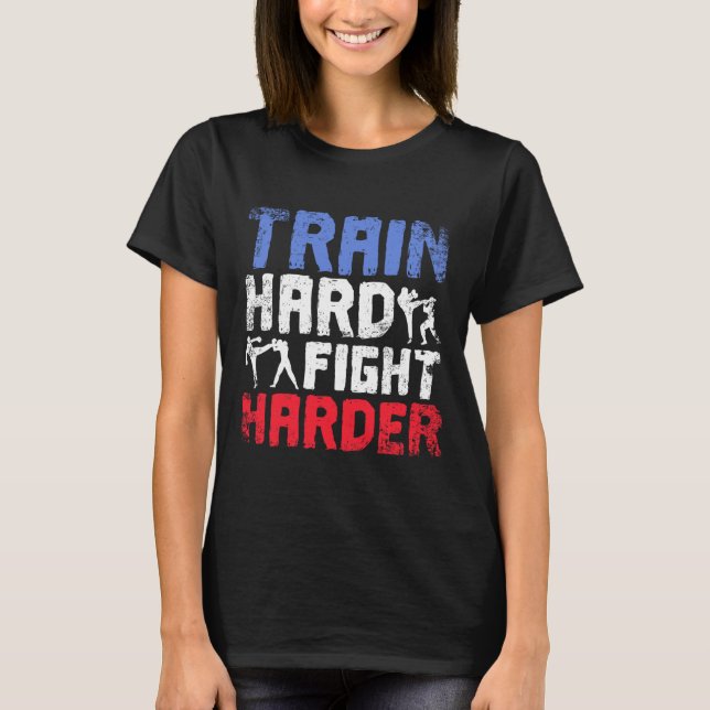 Camiseta Treine Duro Lute Mais Savate  (Frente)