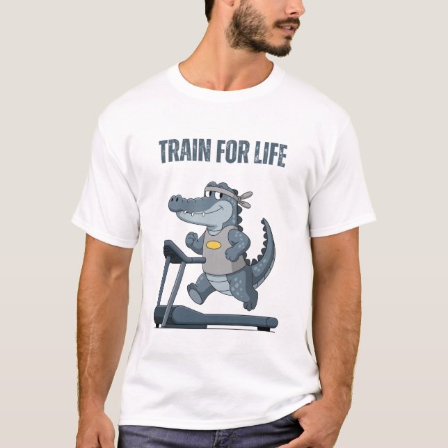 Camiseta Treine para a Vida (Frente)
