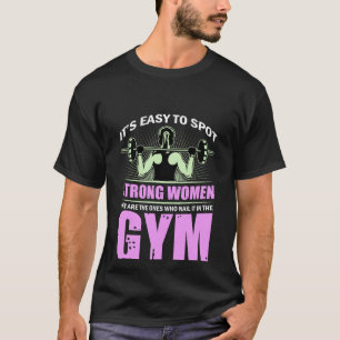 Camiseta  Treino de condicionamento físico mulher academia 